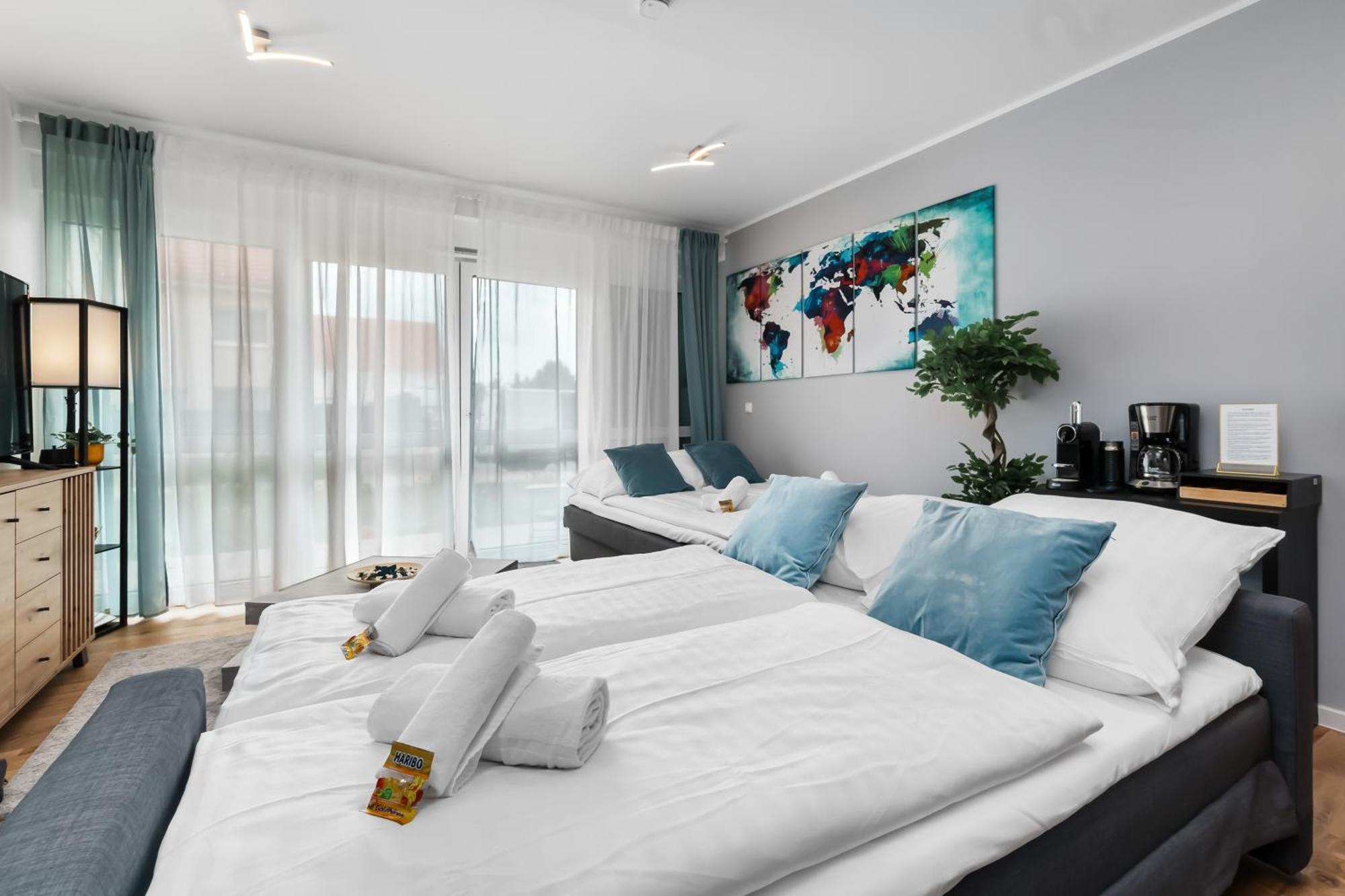シュクロイディッツDesign Luxus, Vollausstattung, Neubau, 30Min Hbf Leipzig 8, Naehe Flughfaen, Bmw, Dhl, Amazonアパートメント エクステリア 写真